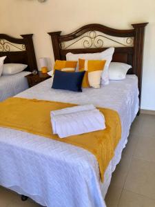 Posteľ alebo postele v izbe v ubytovaní Hermosa Habitación Independiente BNB