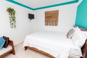 Krevet ili kreveti u jedinici u okviru objekta LUTIX HOTELS