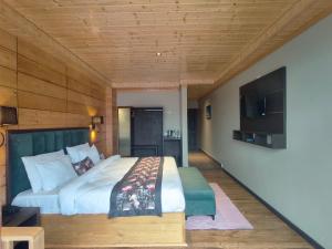 TV a/nebo společenská místnost v ubytování Mount Bayul Shangri-La Resort