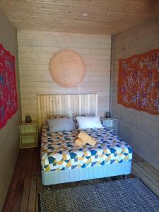 Postel nebo postele na pokoji v ubytování Espace Détente des Calumets