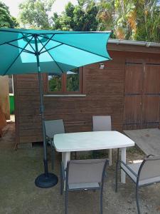 Patio nebo venkovní prostory v ubytování Espace Détente des Calumets
