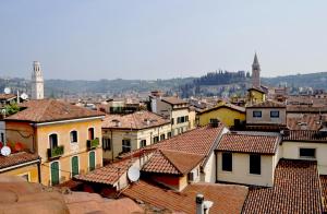 A general view of Verona or a view of the city taken from Az apartmant