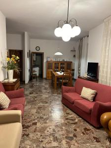 Et opholdsområde på Appartamento Sul Mare