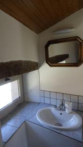 Un baño de Un grand gîte *** à Lavoûte-Chilhac