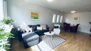 Posezení v ubytování Søpark Apartments