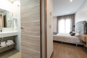 Koupelna v ubytování Hostal Boutique Aurora