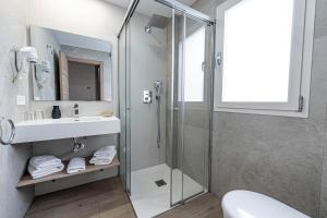 Koupelna v ubytování Hostal Boutique Aurora