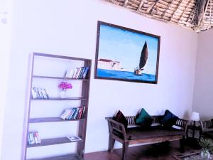 Posezení v ubytování Mandarin Resort Zanzibar