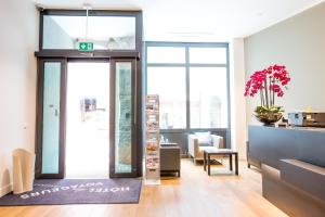 Et sittehjørne på Hôtel des Voyageurs Boutique