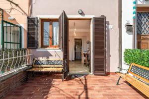 Balkón nebo terasa v ubytování Casa di Nonna Tosca Montecarlo