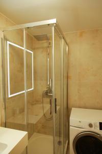 Koupelna v ubytování Boutique Apartments Klaipedas