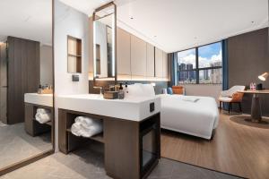 Gallery image ng Yizhi Hotel - Guangzhou East Railway Station Tianhe Sports Center sa Guangzhou