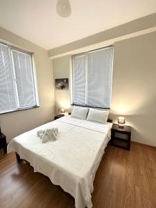 Katil atau katil-katil dalam bilik di Guest House Memo at the center of kutaisi