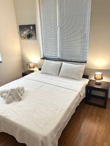 Katil atau katil-katil dalam bilik di Guest House Memo at the center of kutaisi