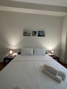 Katil atau katil-katil dalam bilik di Guest House Memo at the center of kutaisi