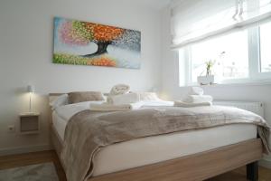 Кровать или кровати в номере Apartment Sole