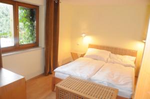 Postel nebo postele na pokoji v ubytování Apartmán v Lesoparku + 18 fotografií