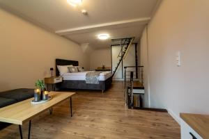 Letto o letti in una camera di GREEN ViEW APARTMENTS