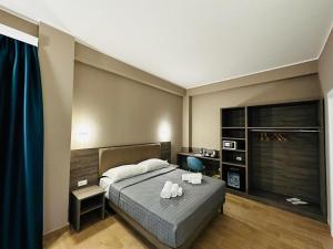 Voodi või voodid majutusasutuse Sunset Guest House toas