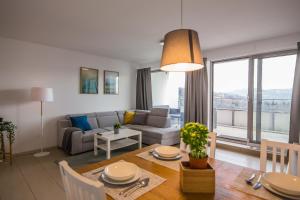 Posezení v ubytování Apartview Bukowa III by Rent like home