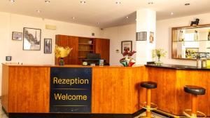 Vstupní hala nebo recepce v ubytování Hotel Rossija