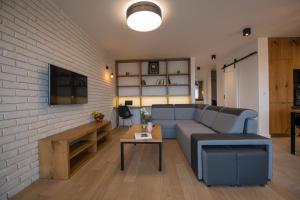 TV a/nebo společenská místnost v ubytování Apartview Bukowa III by Rent like home