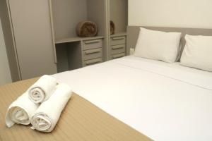 Postel nebo postele na pokoji v ubytování Edifício Promenade II Apt 306-Mandi Hospitalidade + 30 fotografií