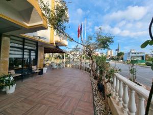 Restoran atau tempat lain untuk makan di Perlo Hotel City