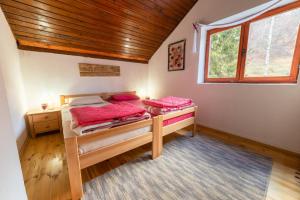 Letto o letti in una camera di Hostel Mojan