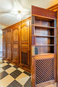 Die Bibliothek in der Ferienwohnung