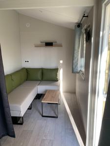 Posezení v ubytování MODULO VIP
