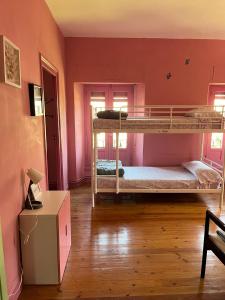 Łóżko lub łóżka w pokoju w obiekcie Casa BellaTerra