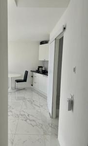 Modern Studio with Lake View near Zurich的休息区
