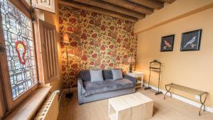 Posezení v ubytování Le Champ des Oiseaux Hôtel & Spa