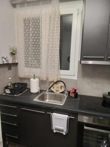 Kuchyň nebo kuchyňský kout v ubytování Eleni's house