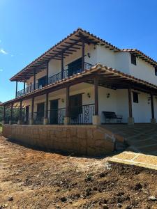 Bygningen som villaen ligger i