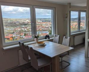 Et opholdsområde på Über den Dächern von Eisenach