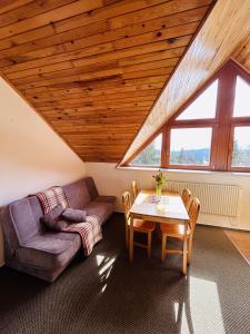 Posezení v ubytování Apartmány u Pilota