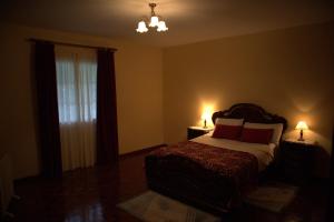 Postel nebo postele na pokoji v ubytování Mountain retreat