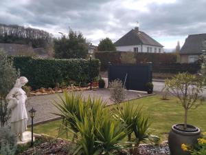 Zahrada ubytování 6bis rue de la boussaquiere st broladre