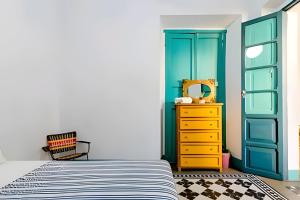 Postel nebo postele na pokoji v ubytování 2.Corazón del centro histórico GDL