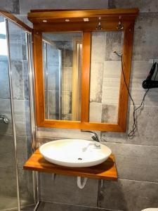 Koupelna v ubytování Apartments Prizreni