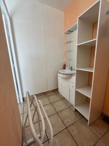 Kuchyň nebo kuchyňský kout v ubytování Barcarès Beach Rental