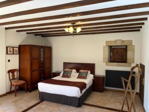 Posteľ alebo postele v izbe v ubytovaní Posada Spa San Marcos + 37 fotografií