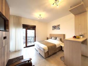 Krevet ili kreveti u jedinici u objektu Zlatibor Hills Apartments Wellness & Spa