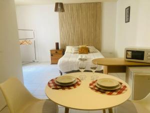 Postel nebo postele na pokoji v ubytování Apartamento Aristides Villanueva