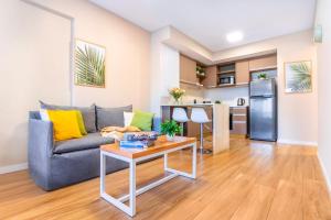 Modern Apartments in Palermo - by BueRentals的厨房或小厨房