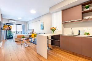 Modern Apartments in Palermo - by BueRentals的休息区