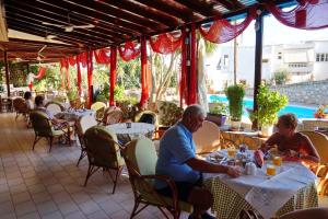 Restaurace v ubytování Vasilaras Hotel