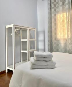 Posteľ alebo postele v izbe v ubytovaní Lemos Estrella